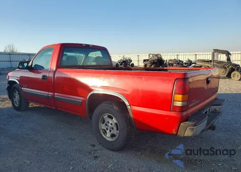 2000 Chevrolet Silverado C1500 из США, поврежденный, VIN 1GCEC14T5YE105476